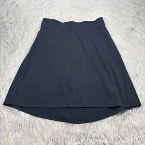 Toad & Co Women's S Black Corsica Pull on A-line Skirt Athletic Hiking Sporty